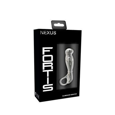 Металлический вибромассажер для простаты и точки G Nexus Fortis (диаметр 3,4 см) картинка