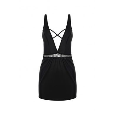 Сорочка зі шнурівкою Passion KRISTEEN CHEMISE black, розмір L/XL зображення