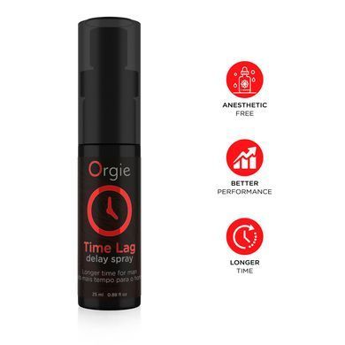 Спрей-пролонгатор для чоловіків з пантенолом Orgie Time Lag Delay Spray (25 мл) зображення