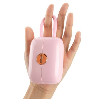 Вакуумный клиторальный стимулятор + виброяйцо в кейсе Otouch Louis Vibrate Pink (диаметр 2,8 см) картинка