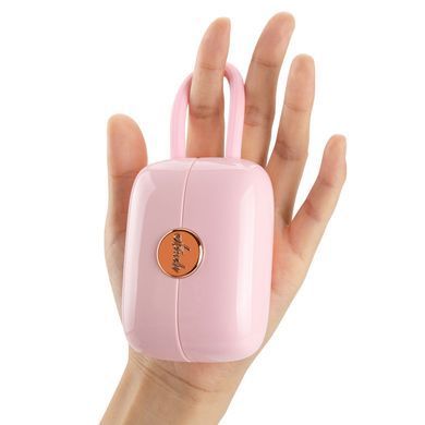 Вакуумний кліторальний стимулятор + віброяйце у кейсі Otouch Louis Vibrate Pink (діаметр 2,8 см) зображення
