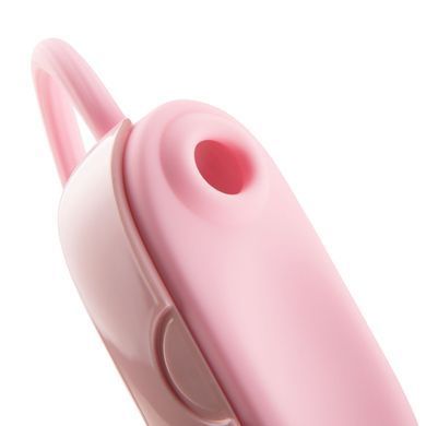 Вакуумний кліторальний стимулятор + віброяйце у кейсі Otouch Louis Vibrate Pink (діаметр 2,8 см) зображення