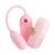 Вакуумний кліторальний стимулятор + віброяйце у кейсі Otouch Louis Vibrate Pink (діаметр 2,8 см) зображення