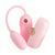 Вакуумний кліторальний стимулятор + віброяйце у кейсі Otouch Louis Vibrate Pink (діаметр 2,8 см) зображення
