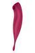 Смарт-вібратор для клітора із вакуумною стимуляцією Satisfyer Twirling Pro+ Dark red (діаметр 4,7 см) картинка 4