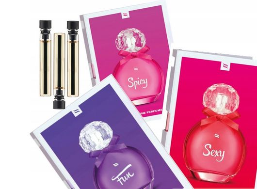 Пробник духів з феромонами Obsessive Perfume Sexy sample, жасмин + мандарин (1 мл) зображення