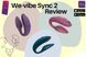 Смарт-вібратор для пар з пультом ДК We-Vibe SYNC 2 Green Velvet (ширина 3,3 см) картинка 17