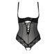 Сексуальне боді з відкритими грудьми Passion Exclusive NORTH BODY black, розмір L/XL картинка 3