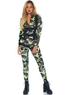 Костюм парашутиста (десантника) Leg Avenue Pretty Paratrooper, розмір S зображення
