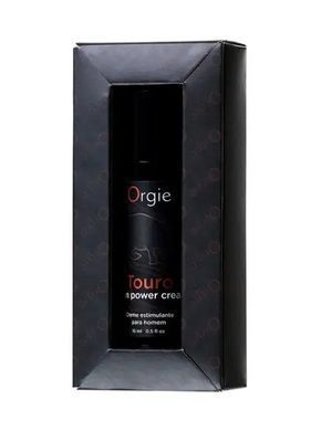 Крем для посилення ерекції з таурином Orgie Touro Power Cream (15 мл) зображення