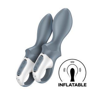 Анальний вібратор надувний Satisfyer Air Pump Booty 1 (діаметр 3,5-5 см) зображення