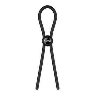 Эрекционное кольцо-лассо Nexus FORGE Single Adjustable Lasso Black картинка