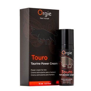 Крем для посилення ерекції з таурином Orgie Touro Power Cream (15 мл) зображення