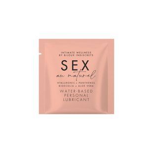 Пробник лубриканта на водній основі Bijoux Indiscrets Sex au Naturel (2 мл) зображення