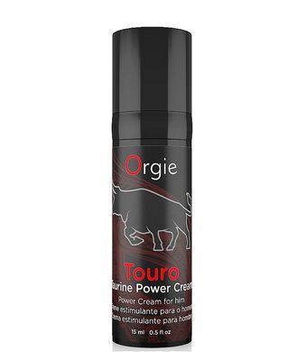Крем для посилення ерекції з таурином Orgie Touro Power Cream (15 мл) зображення