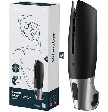 Чоловічий смарт-мастурбатор з вібрацією Satisfyer Power Masturbator зображення