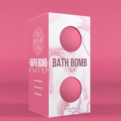 Бомбочка для ванны Dona Bath Bomb - Flirty - Blushing Berry (140 гр) картинка