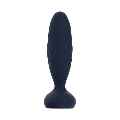 Смарт анальна пробка з вібрацією та пультом ДК Svakom Jordan Navy Blue (діаметр 3,2 см) зображення