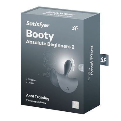 Анальна вібропробка для початківців Satisfyer Booty Absolute Beginners 2 (діаметр 1,6 см) зображення