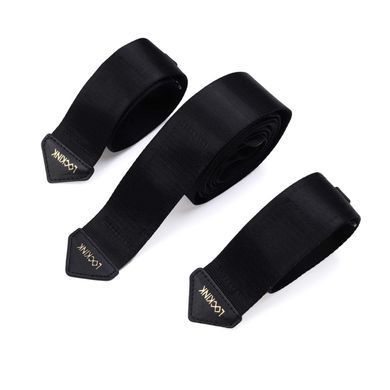 Фіксатори рук і ніг для ліжка LOCKINK BDSM Adjustable Bed Restraint Kit зображення