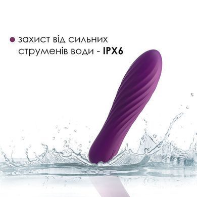 Потужний міні-вібратор Svakom Tulip Violet (діаметр 2,7 см) зображення