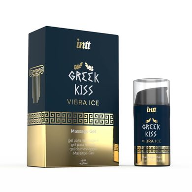 Пробник массажного геля для римминга и анального секса Intt Greek Kiss, мятный вкус (2 мл) картинка