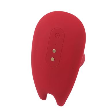 Смарт-вібратор білочка Magic Motion Umi Red (діаметр 2,8 см, можна під одяг) зображення