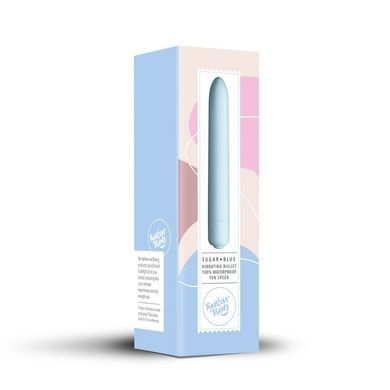 Мини-вибратор для клитора и других эрогенных зон SugarBoo Sugar Blue (диаметр 2,1 см) картинка