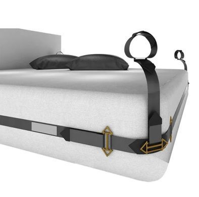 Фіксатори рук і ніг для ліжка LOCKINK BDSM Adjustable Bed Restraint Kit зображення