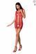 Відверта сукня-сітка Passion BS073 red картинка 1