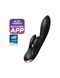 Смарт вібратор кролик із подвійним відростком Satisfyer Double Flex Black (діаметр 3,5 см) зображення