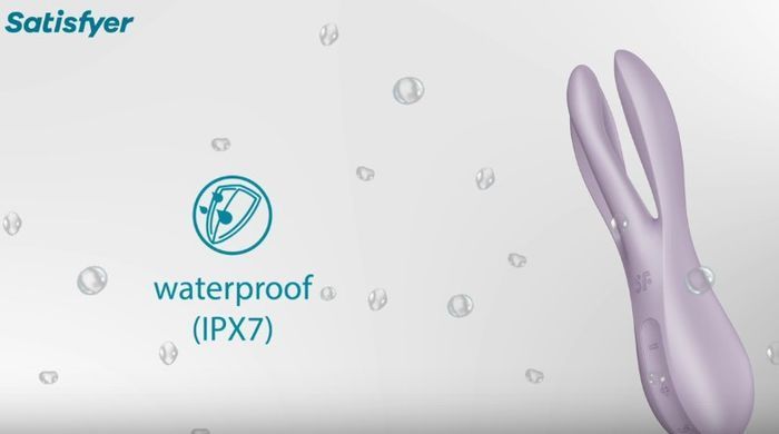 Клиторальный вибратор с тремя пальчиками Satisfyer Threesome 2 Violet картинка