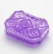 Міні-мастурбатор Tenga UNI Amethyst, аметистовий (з квадратними виступами) картинка 5