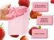Латексная салфетка для оральных ласк Satin Dams Strawberry (1 шт) картинка 2