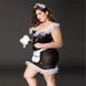 Еротичний костюм покоївки JSY P71107 «Слухняна Ельма», розмір Plus Size картинка 5