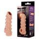 Насадка на член с отверстием для мошонки Kokos Nude Sleeve NS 003, размер L картинка 7