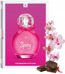 Пробник духів з феромонами Obsessive Perfume Spicy sample, орхідея + шоколад (1 мл) зображення