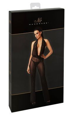 Прозрачный блестящий комбинезон Noir Handmade F350 Shiny tulle overall, размер S картинка