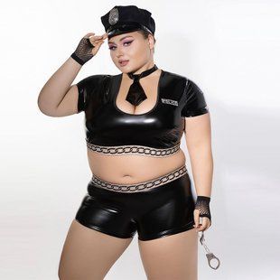 Эротический костюм полицейской JSY P61120 Plus Size картинка
