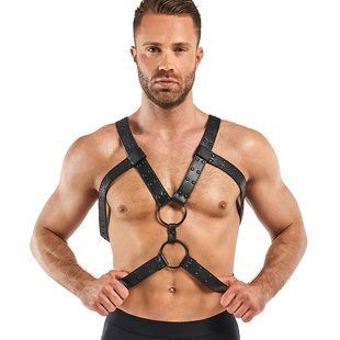 Мужская портупея Bedroom Fantasies Rocco Masculine Masterpiece Black картинка