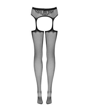 Сексуальные чулки с поясом Obsessive Garter stockings S232, размер S/M/L картинка