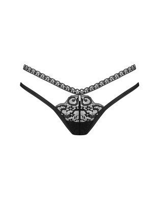 Сексуальные трусики Obsessive Blomentis thong, размер XS/S картинка
