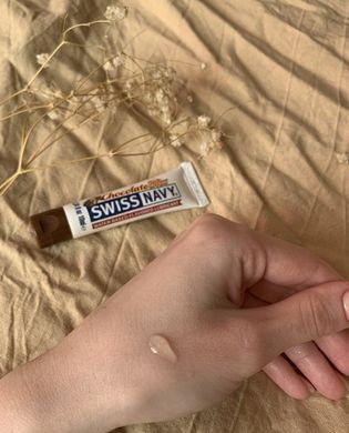 Пробник съедобного лубриканта на водной основе Swiss Navy Chocolate Bliss, шоколад (5 мл) картинка