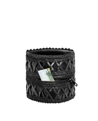 Жіночий наручний браслет-гаманець Noir Handmade F326 Wrist wallet with hidden zipper зображення