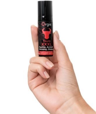 Крем для усиления эрекции с эффектом вибрации Orgie Touro XXXL Power Cream (15 мл) картинка