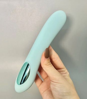 Інтерактивний вібростимулятор для точки G Kiiroo Pearl 2+ Turquoise (діаметр 3,65 см) зображення