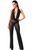 Прозрачный блестящий комбинезон Noir Handmade F350 Shiny tulle overall, размер S картинка