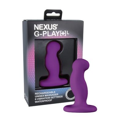 Массажер простаты с вибрацией Nexus G-Play Plus L Purple, Фиолетовый картинка