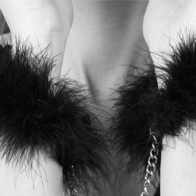Наручники з пір'я Bijoux Indiscrets Za za zu - feahter handcuffs зображення