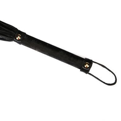 Флоггер замшевий Liebe Seele Boudoir Amor Flogger Black зображення